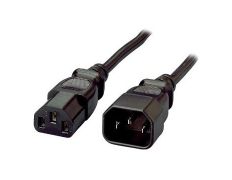 Cable Alargador Alimentación IEC Macho Hembra 1,8M Equip