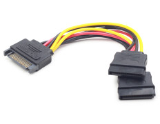 Cable Alimentación Sata Gembird Cc-satam2f-01 (15 Cm)