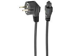 Cable Alimentación Schuko C5 Trebol Gembird