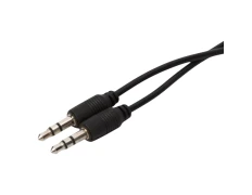 Cable de Audio Jack 3.5mm Macho/Macho 1.5m - Cables y Cargadores