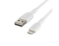 Cable USB-A a Lightning Belkin Boost Charge 2m Blanco