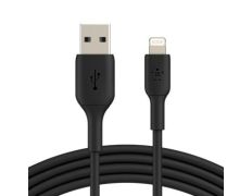 CABLE USB-A A LIGHTNING 3M BELKIN BOOST CHARGE COLOR NEGRO
