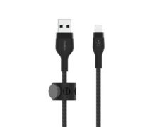 Cable USB-A a Lightning Belkin Boost Charge 3m Negro Trenzado