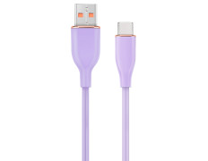 Gembird - CC-USB2S-AMCM-1.5M-P cable USB USB 2.0 1,5 m USB A USB C Púrpura