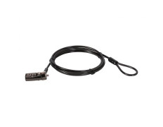 CABLE DE SEGURIDAD Conceptronic CUSTODIO01BN Nano - Combinación 4 dígitos, 1.8m