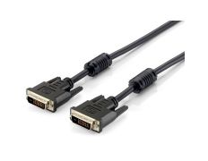 CABLE DVI Equip Dual Link Macho - Macho 3M con Ferritas (DVI-D)