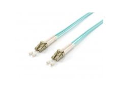 Cable de Fibra Óptica OM3 Duplex LC/LC 50/125u Equip 1M - Libre de Halógenos