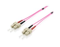 Cable de Fibra Óptica OM4 Multimodo Libre de Halógenos SC/SC 50/125u 2M