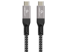 CABLE GEMBIRD USB 4 TIPO C DE PRIMERA CALIDAD, 40 GBPS, 240 W, 1,5 M