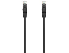 AISENS Cable de Red Cat.6A 500 Mhz UTP AWG24 Negro 2.0M RJ45 LSZH