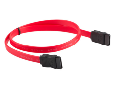 CABLE SATA DATA III (6GB/S) F/F 50CM ROJO