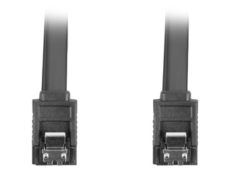 CABLE SATA DATA III (6GB/S) F/F 50CM PINZAS METÁLICAS NEGRO