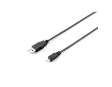 Cable USB-A a MicroUSB 1,8m EQUIP - Modelo 128523