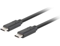 CABLE USB-C M/M 3.1 GEN 2 1M 10GB/S PD100W NEGRO