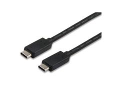 Cable USB-C a USB-C 1M para Carga (3A) o Datos 480mb/s - Marca EQUIP