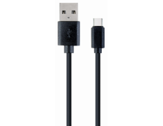Cablexpert CC-USB2-AMCM-1M cable USB USB 2.0 USB A USB C 0,48 Gbit/s Negro
