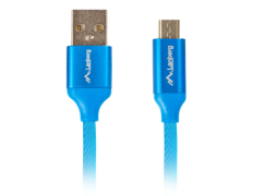 Cable Usb Lanberg Ca-usbm-20cu-0018-bl - Conectores Usb A A