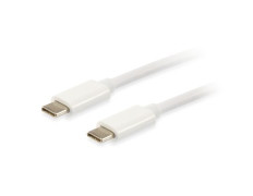 CABLE USB-C A USB-C 1M EQUIP COLOR BLANCO