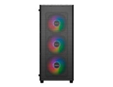 CAJA ATX UNYKAch MIR100 NEGRO CON PANEL DE CRISTAL TEMPLADO