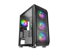 CAJA E-ATX TORRE GAMING MARS GAMING MC-KX XXL BLACK LATERAL CRISTAL TEMPLADO FRONTAL MESH INCLUYE 5