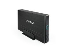 Caja Externa 3.5" Usb 2.0 Tooq Tqe-3520b Para Hd 3,5" Ide-sata Usb 2.0 Negra