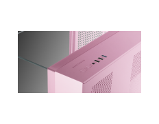 CAJA GAMING MARS GAMING MCVISIONMP MICROATX CRISTAL TEMPLADO TRIPLE GPU 330mm 1x3.5 1x2.5 ROSA