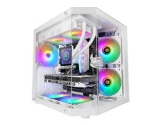 CAJA MICROATX BLANCA MARS GAMING MC3TLITE 3 PANELES CRISTAL TEMPLADO GPU MAX. 275mm 1x3.5 2x2.5