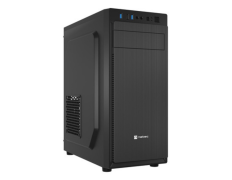 Caja Pc Natec Aracanta Midi Torre Atx Lector Tarjetas 1xusb2.0 2xusb3.0, Negro