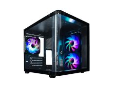 CAJA PC GAMING GM VISION COOLBOX COMPATIBLE CON PLACAS MATX Y MINI ITX
