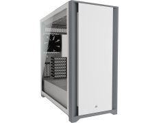 Caja Semitorre Corsair 5000D Tempered Glass White