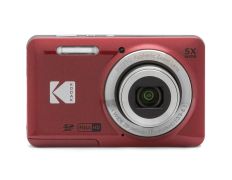 Cámara Digital Kodak Pixpro FZ55 16MP Zoom Óptico 5X Roja