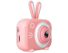 Cámara Digital Para Niños K3 Diseño Conejo Rosa - Modelo OEM