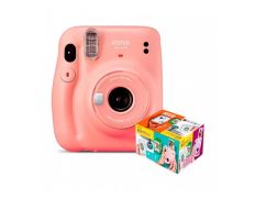 Cámara Fujifilm Instax Mini 11 Rosa Kit Mr. Wonderful