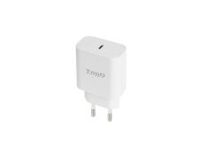Cargador USB-C PD 20W Blanco - Marca TOOQ TQWC-PDUSBC20W