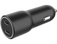 Cargador De Coche 2xusb-c Pd 40w Negro