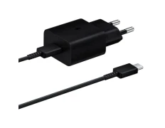 Samsung Cargador EP-T1510XBEGEU USB Tipo C + Cable 15W Negro