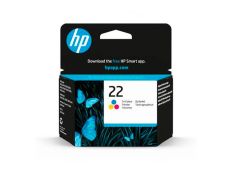 Cartucho de tinta HP 22 Color - Calidad y fiabilidad HP - Impresión precisa y vibrante