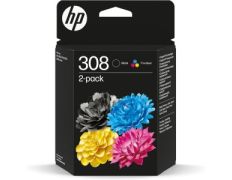 CARTUCHO HP Nº308 NEGRO + COLOR - PACK DE 2