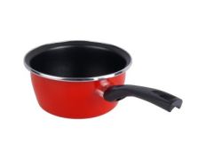 CAZO MAGEFESA K2 ROJO 14 ACERO ANTIADHERENTE INOXIDABLE PARA COCINAS Y LAVAVAJILLAS