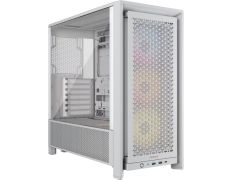 CAJA CORSAIR SEMITORRE ATX FRAME 4000D RS ARGB BLANCA