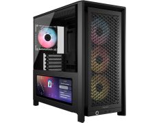 CAJA CORSAIR SEMITORRE ATX FRAME 4000D LCD RS PERFORMANCE TG NEGRO