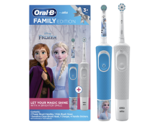 CEPILLO DENTAL ELÉCTRICO BRAUN ORAL-B KIDS FROZEN FAMILY EDITION - CEPILLO FROZEN Y VITALITY P INCLUIDOS