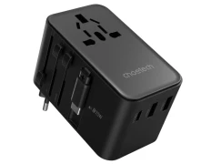 Adaptador de Viaje Choetech 70W con Cable USB-C - Carga rápida y segura