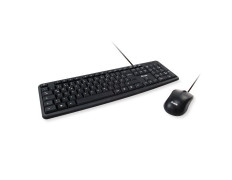 TECLADO Y MOUSE EQUIP LIFE USB COLOR NEGRO