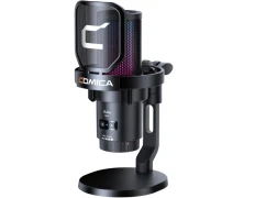 Micrófono Inalámbrico COMICA EJoy Uni Pro(D) Cardioide RGB Negro