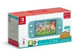 Consola Nintendo Switch Lite Turquesa + Animal Crossing New Horizons + 3 Meses Nintendo Online