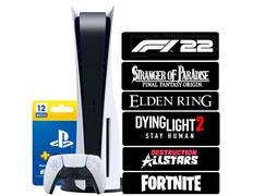 Consola Playstation 5 + Dualsense + 6 Juegos + Acc + Prepago