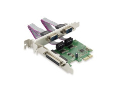 CONTROLADORA PCIe CONCEPTRONIC - 1 Puerto Paralelo y 2 Puertos Serie