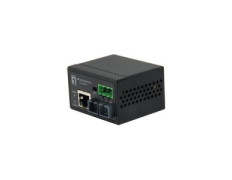 CONVERSOR DE MEDIOS LEVEL ONE RJ45 A SC MONO MODO INDUSTRIAL IEC-4301