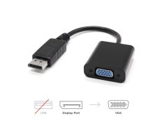 Conversor DisplayPort a SVGA/H Negro - Nanocable